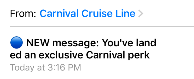 Carnival Cruise Line
