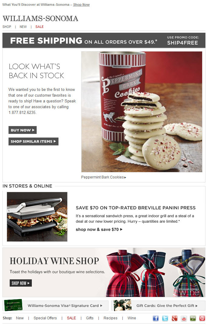 1212 Williams-Sonoma