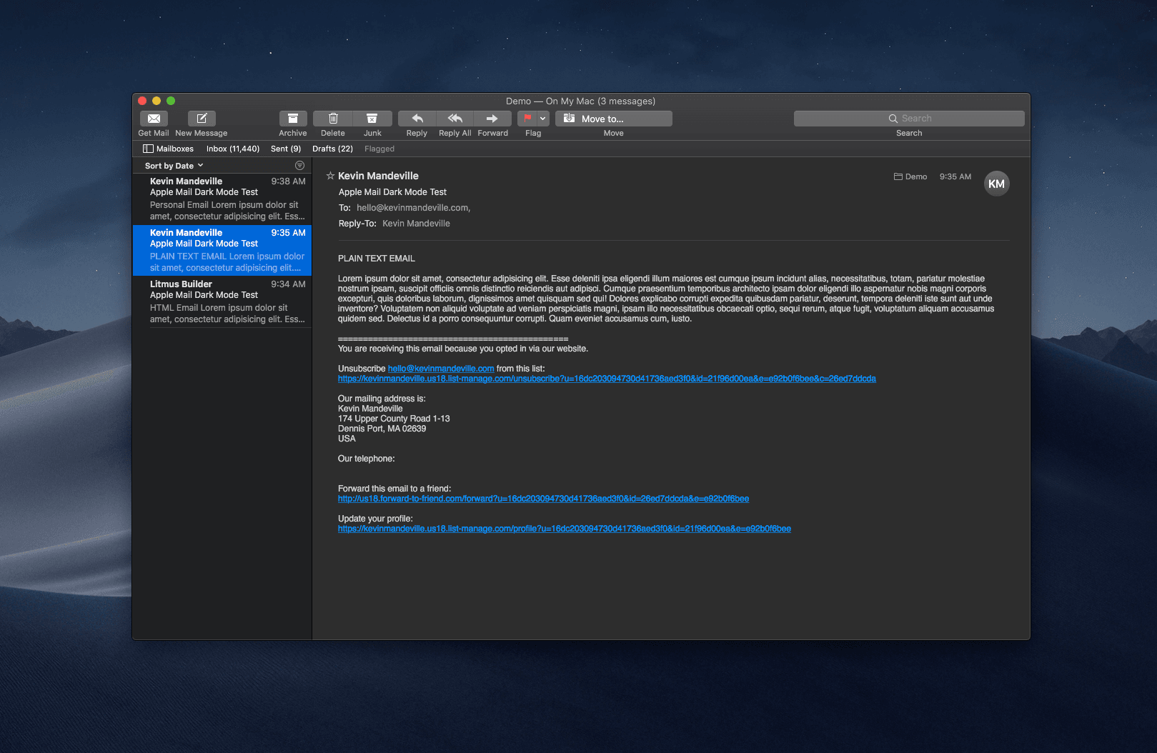 html dark mode switch