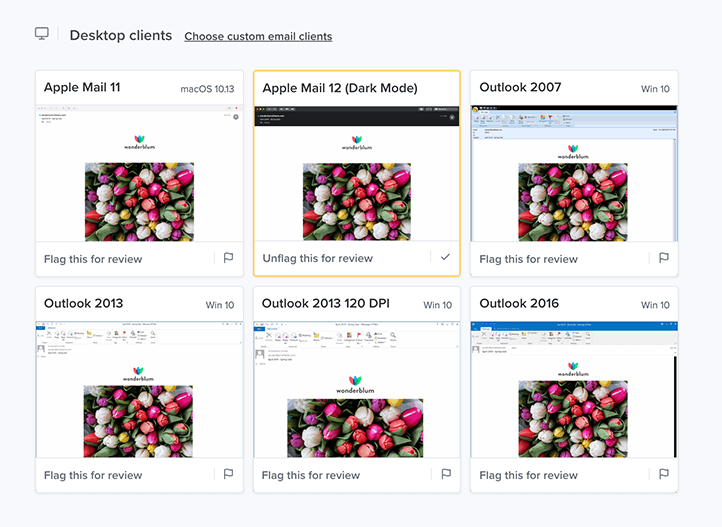 Litmus Slack integration for email testing
