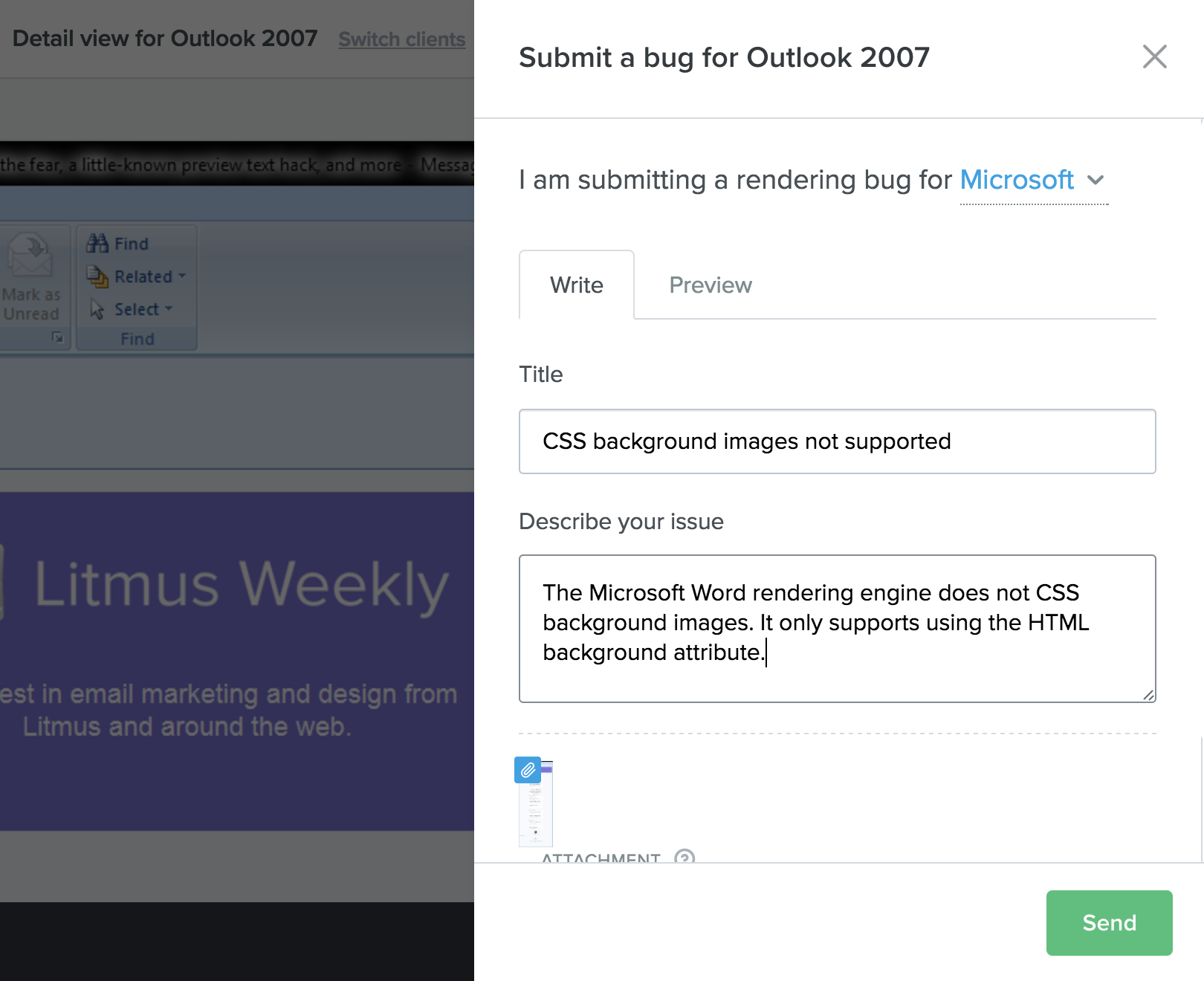 checklist-msft-bug2