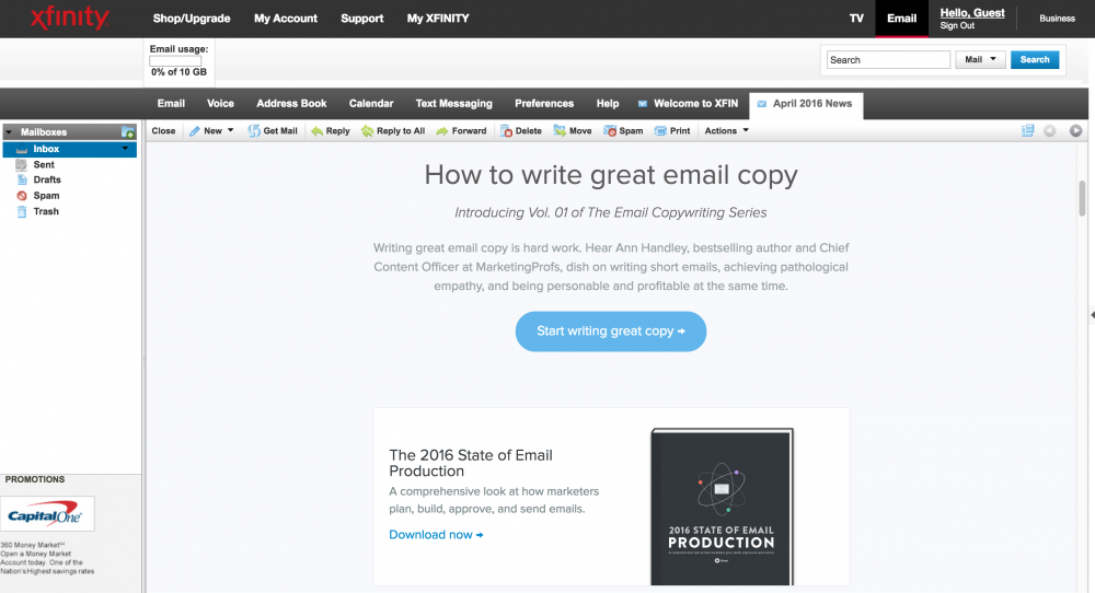 CTA example