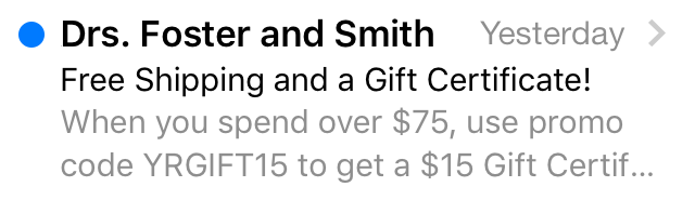 Drs. Foster & Smith preview text