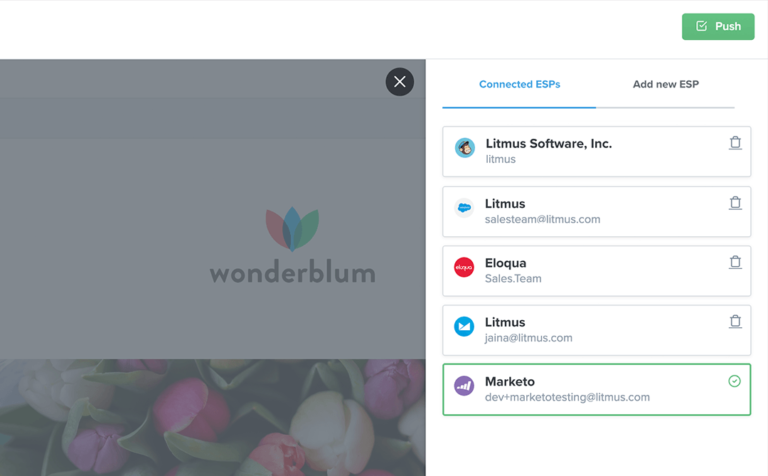 Litmus Marketo integration