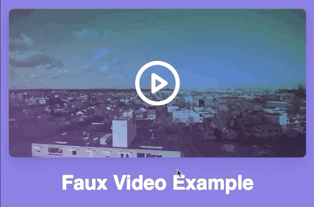 Is faux video mobile responsive?