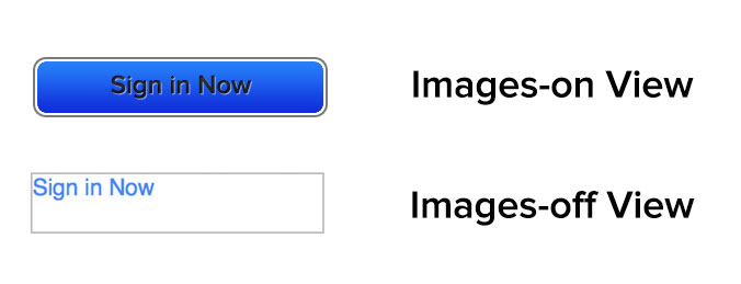 buttons on images-on view and images-off view