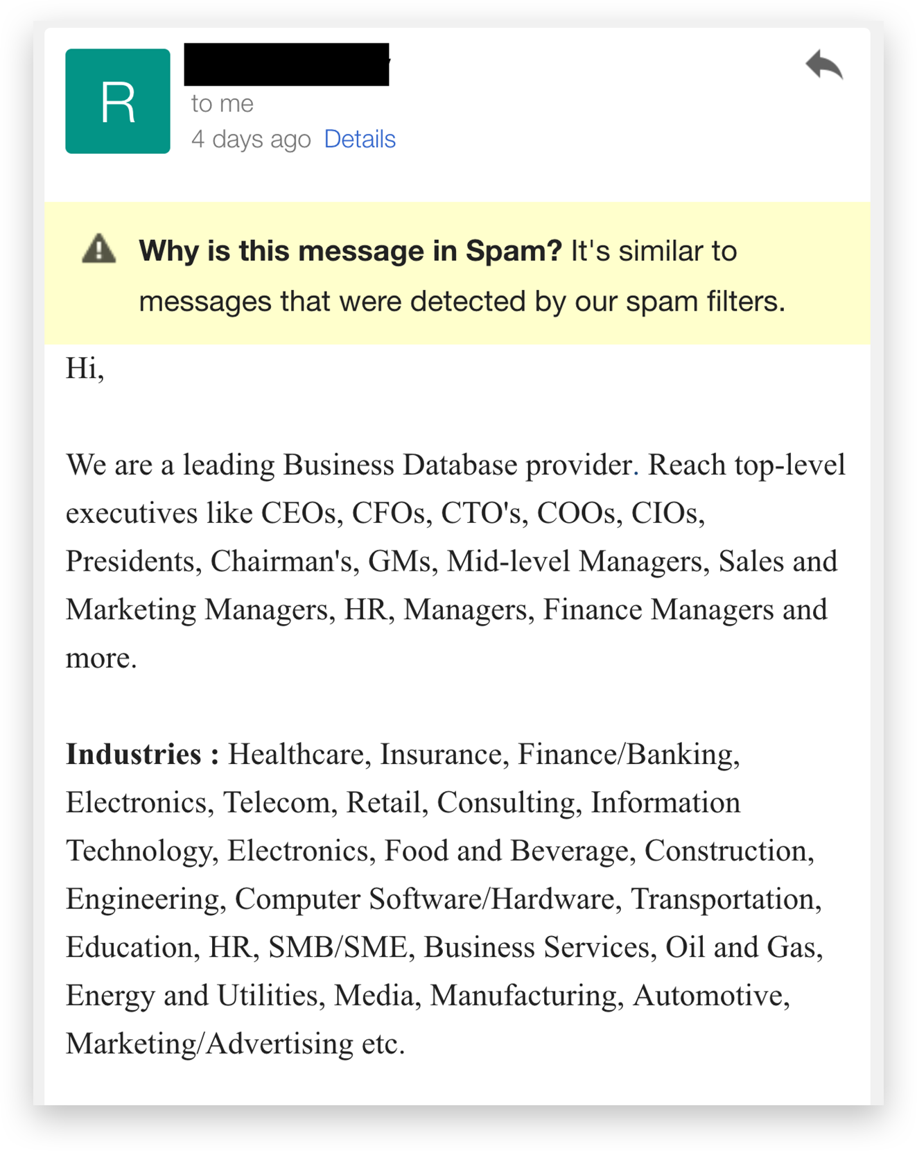 How to write email to a Company