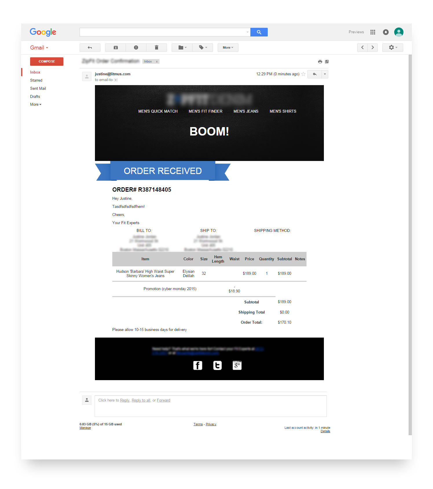 email style css