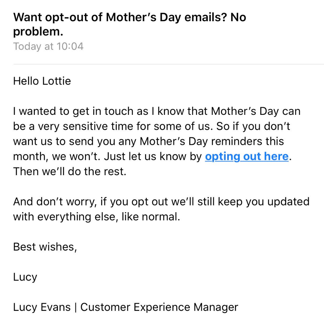 empathetic email marketing