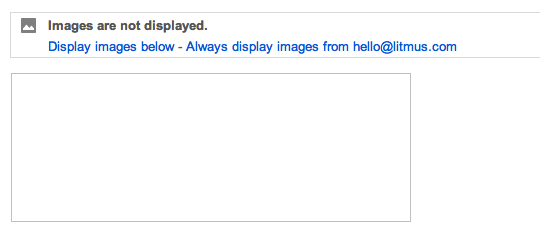 Disabled image without alt text in Gmail