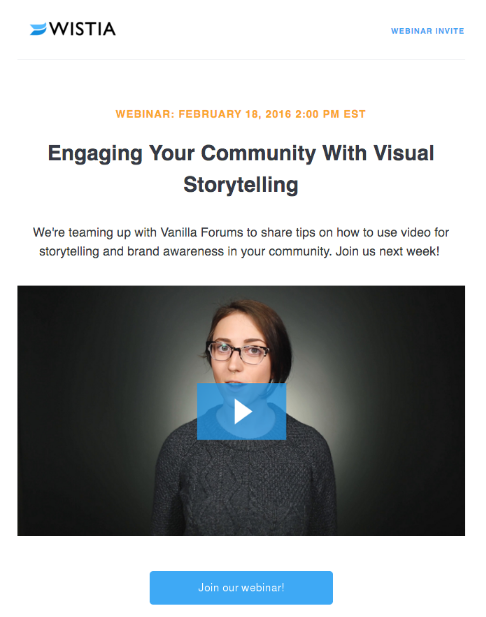 Wistia Using Video and Email Together