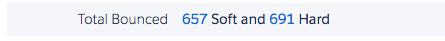 hard and soft bounces