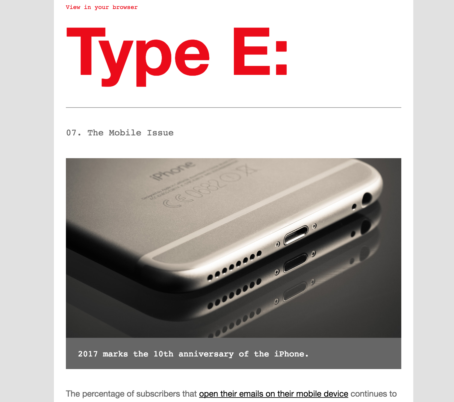 Accessible Email