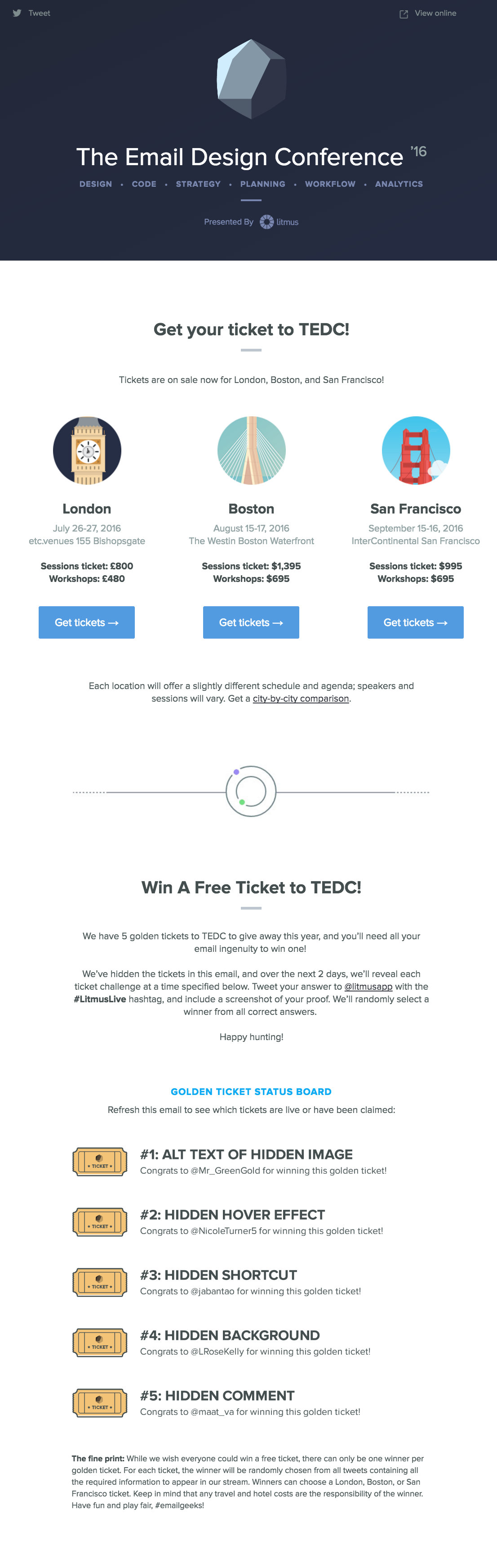 See the complete email, including code, with Litmus Scope. 