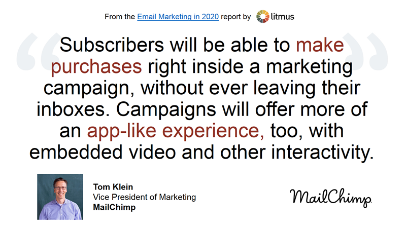 Tom Klein's prediction