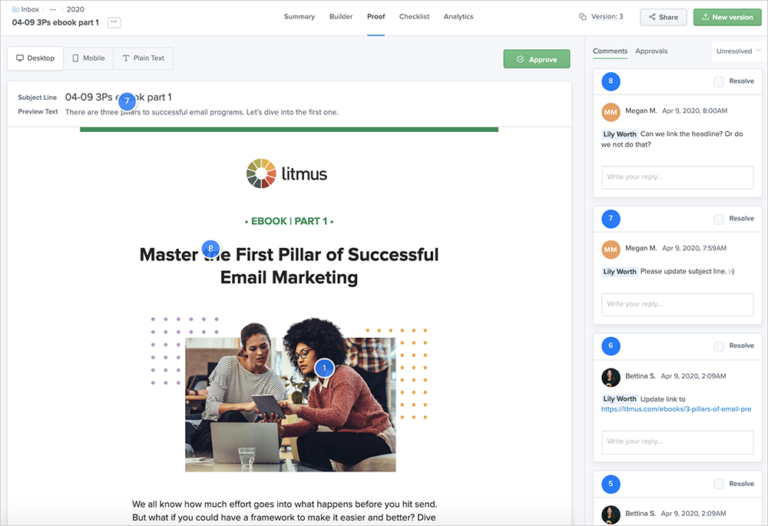 Litmus Proof for Enterprises