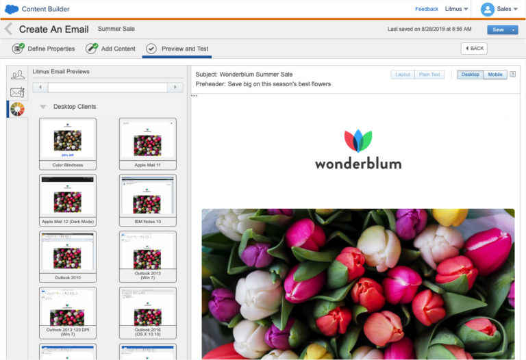 Litmus Extension in Salesforce Marketing Cloud