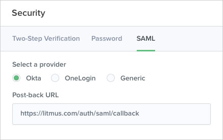 Litmus platform feature to keep financial services provider clients' data safe