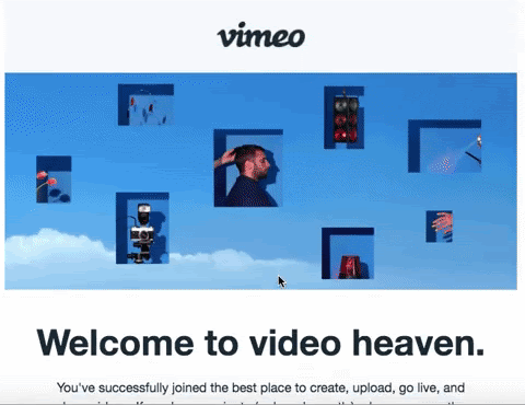 How to create a gif in the Vimeo app for Salesforce Marketing