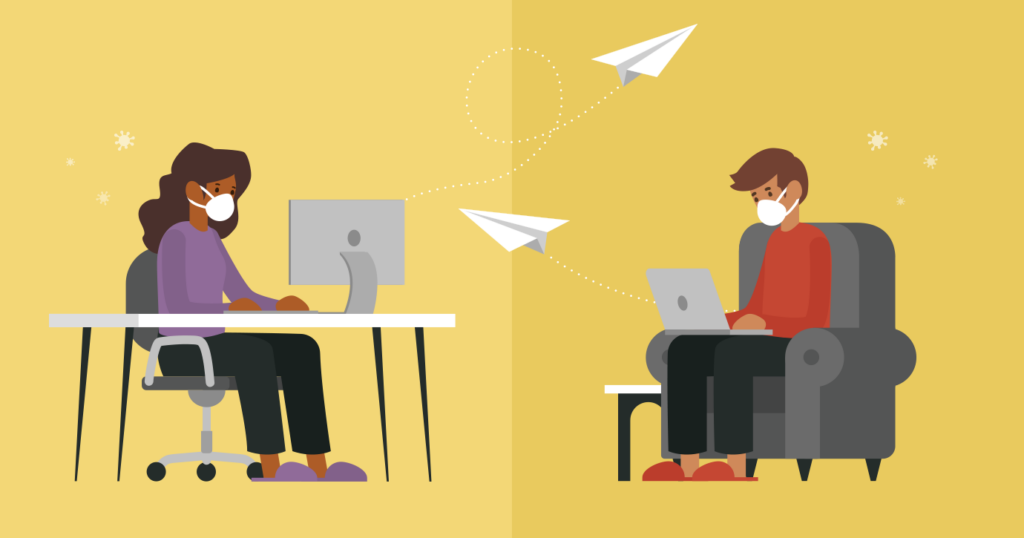 emailing during a health pandemic