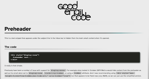 Good Email Code - Email inspiration: 16 Places to Look for Examples - Litmus