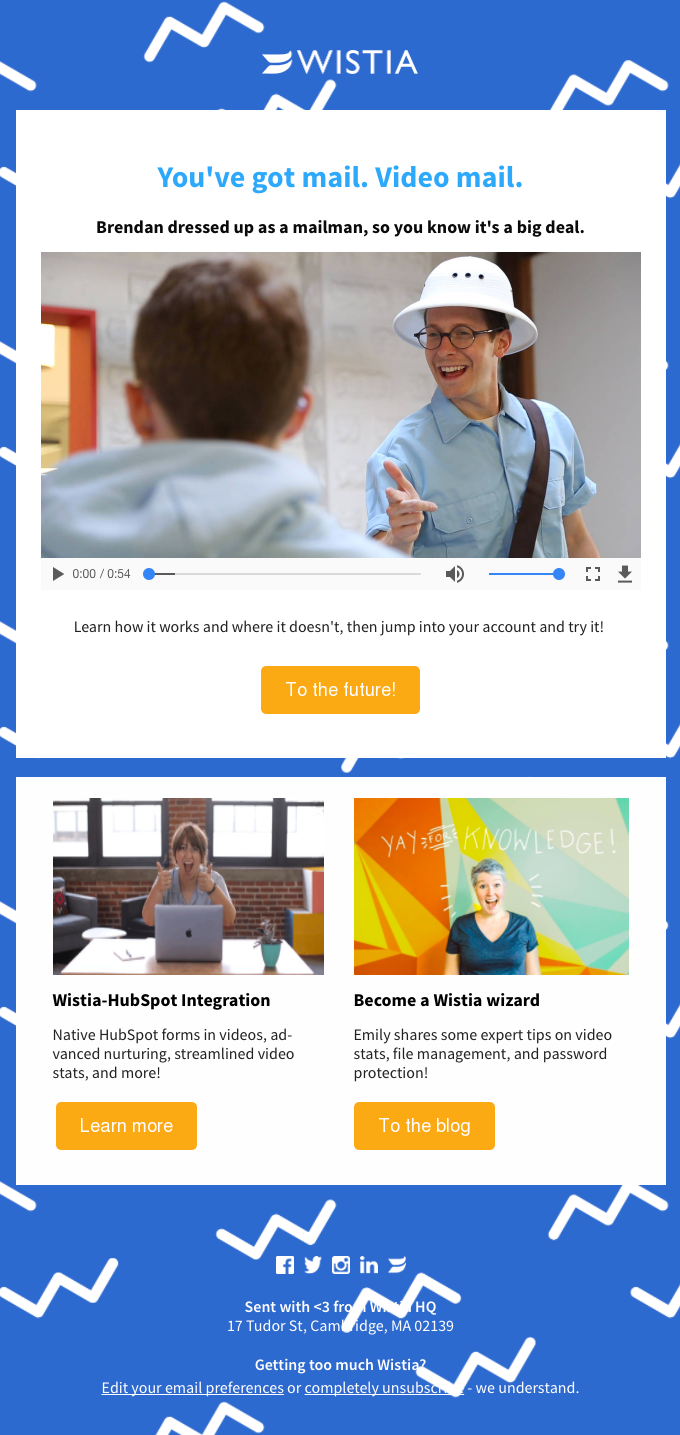 wistia - 10 Interactive Emails for Inspiration - Litmus