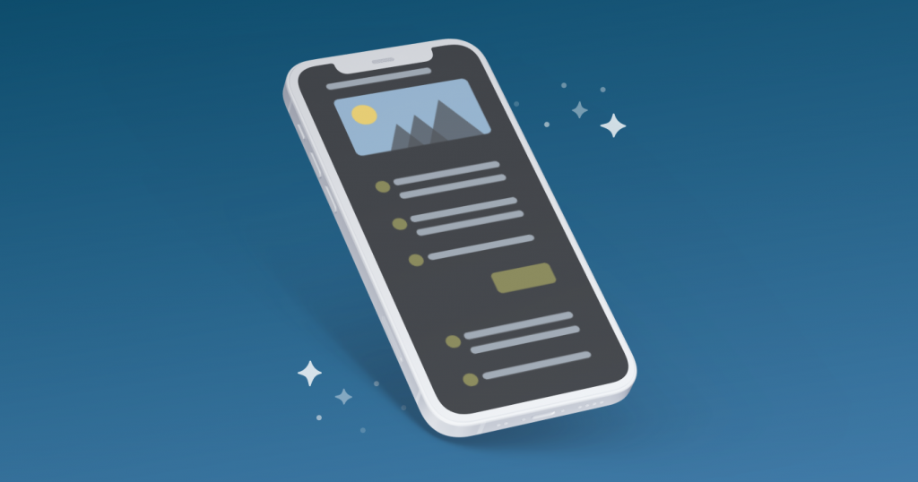 Apple iPhone Dark Mode e-mail