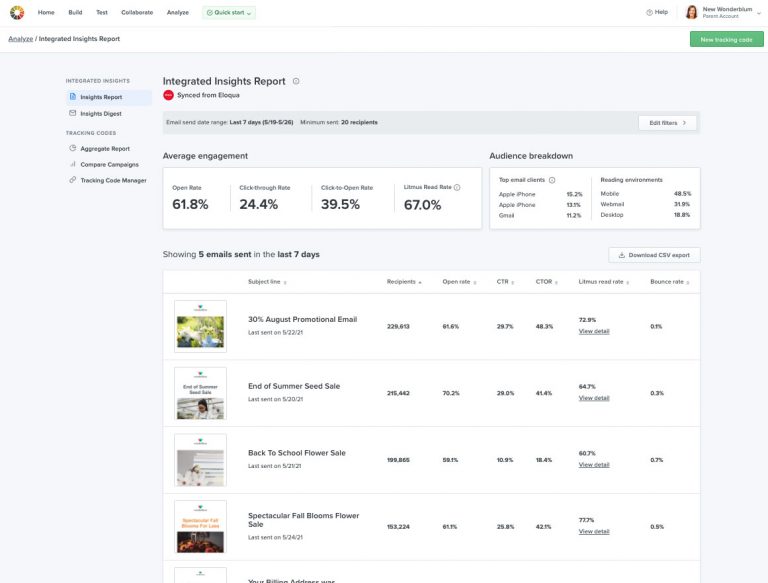 Sync with Oracle Eloqua