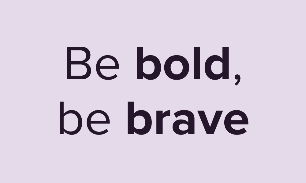 bold text