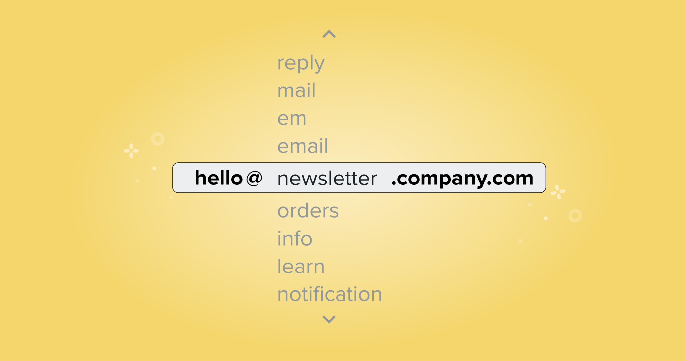 email subdomains