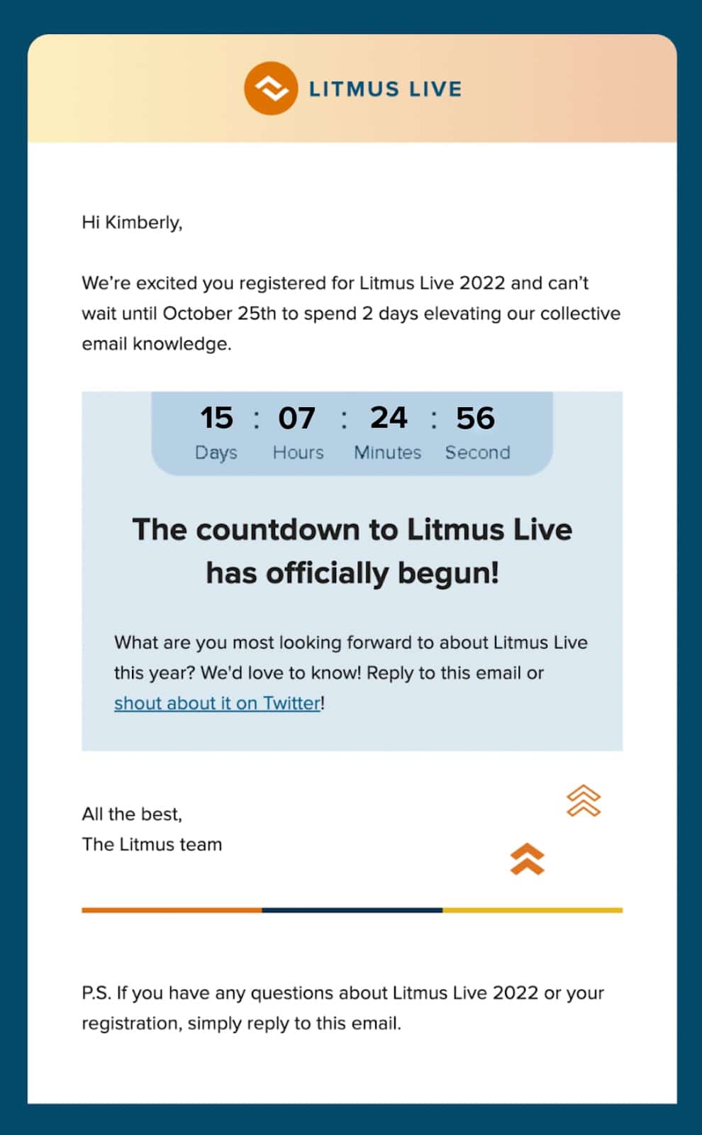 How to Use a Countdown Timer in Your Email - Litmus