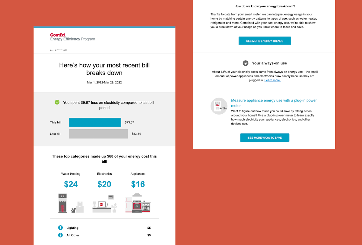 email design inspiration and example from ComEd - The Litmus Team’s Favorite Emails of April 2022 - Litmus