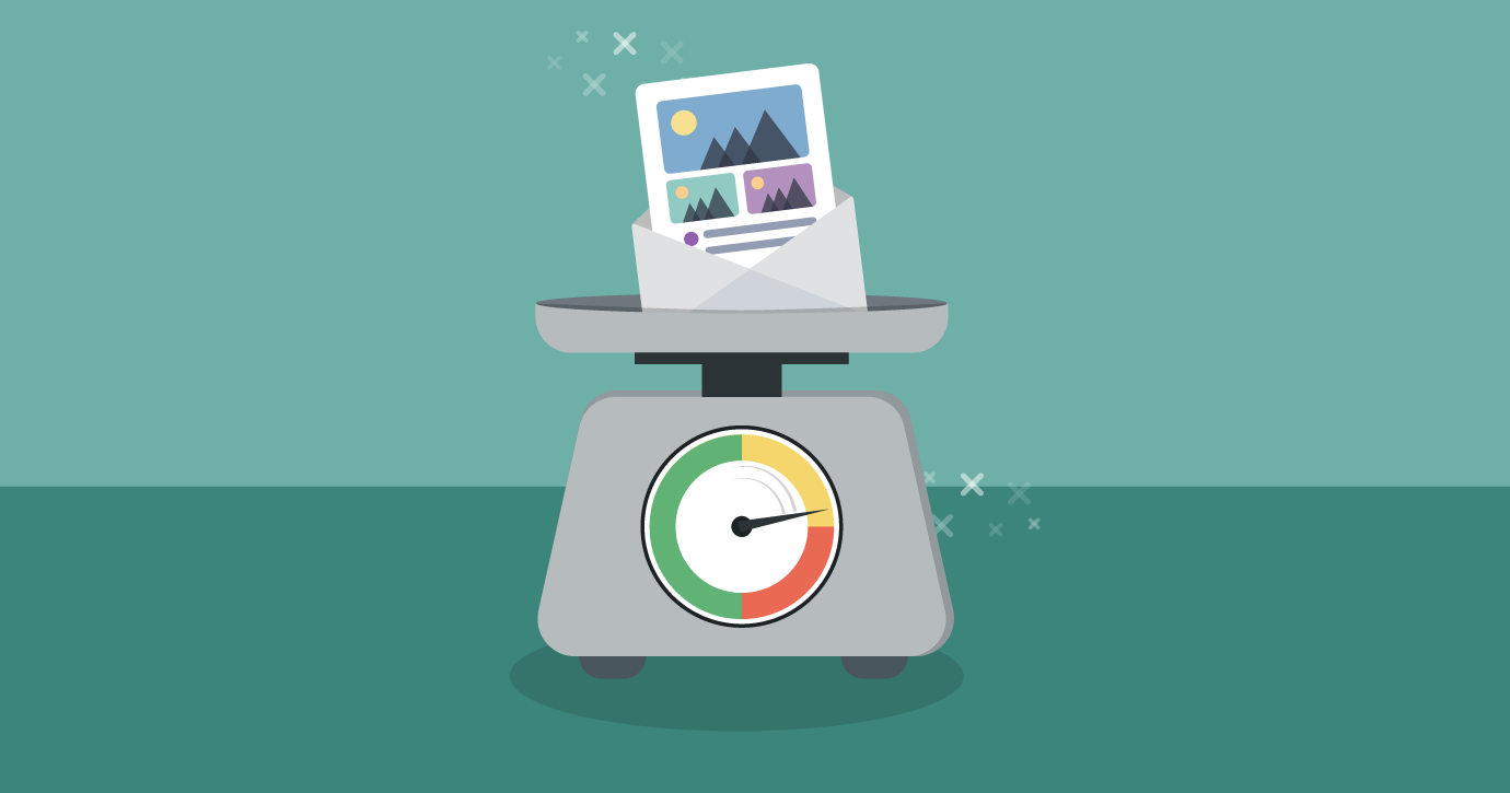 Email file size and load times