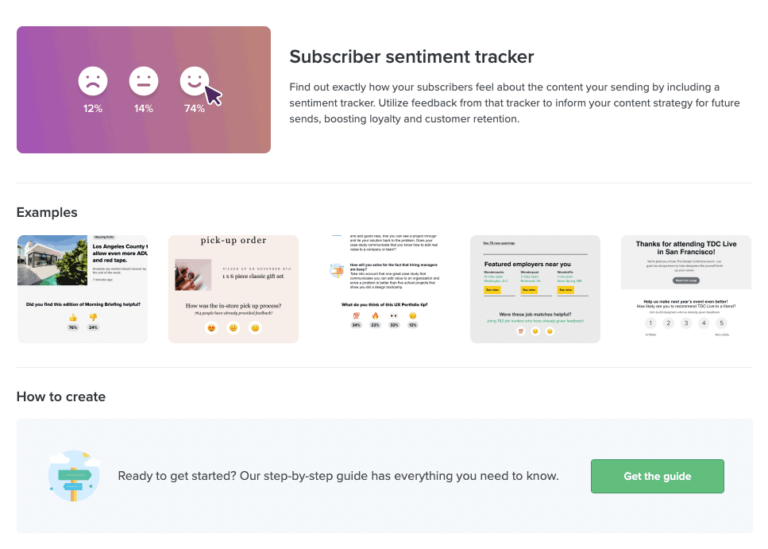Browse personalization use cases and setup resources in the new Explore gallery in Litmus Personalize.
