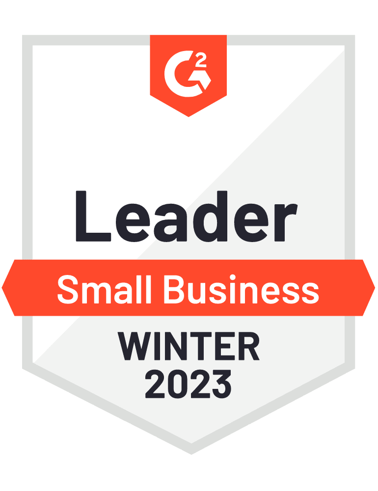 G2 Leader Small Business Winter 2023