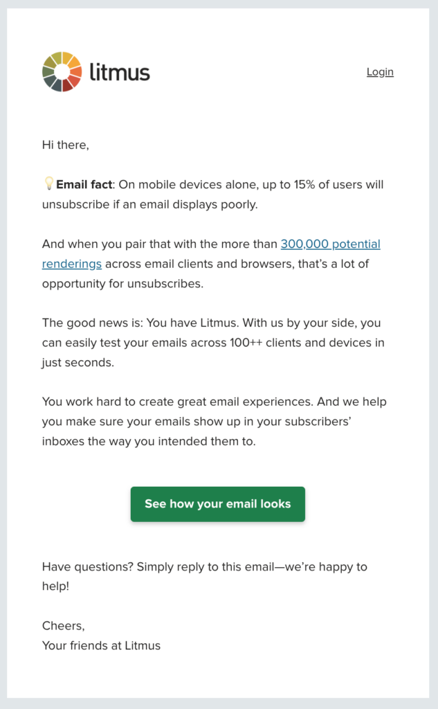 Welcome3 633x1024 - 8 Welcome Email Tips I’ve Learned From 6 Years at Litmus - Litmus