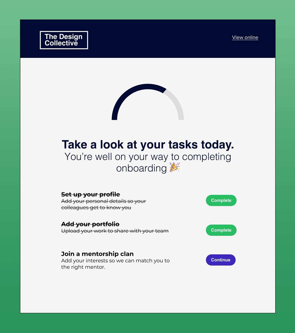 loading bars saas example