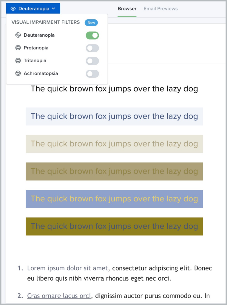 text BG colorblind 761x1024 - How to Design for Colorblindness: Tips For Accessibility - Litmus