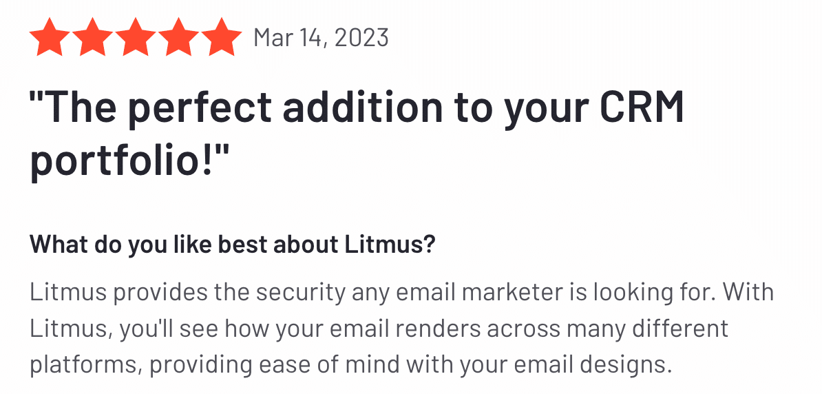 g2 - Litmus Wins Big from G2 in Summer 2023 Awards (Including “Best Usability!”) - Litmus