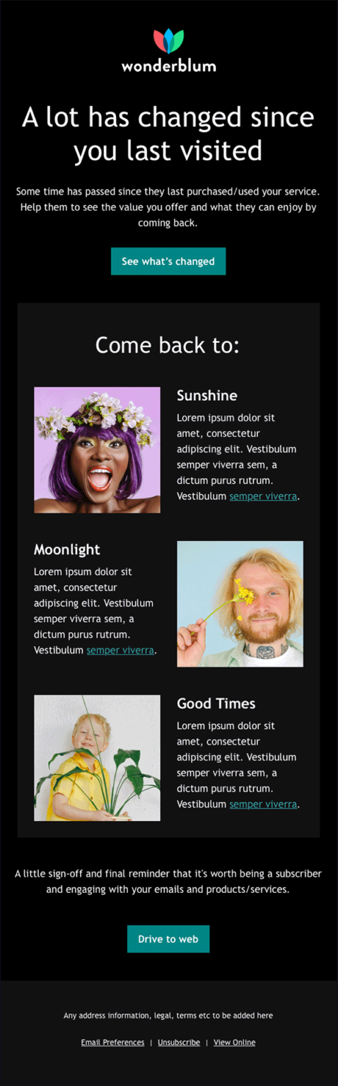 Free Re Engagement Email Template Litmus Free Re Engagement Email Template Litmus