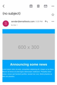 Unresponsive email Litmus_gmail