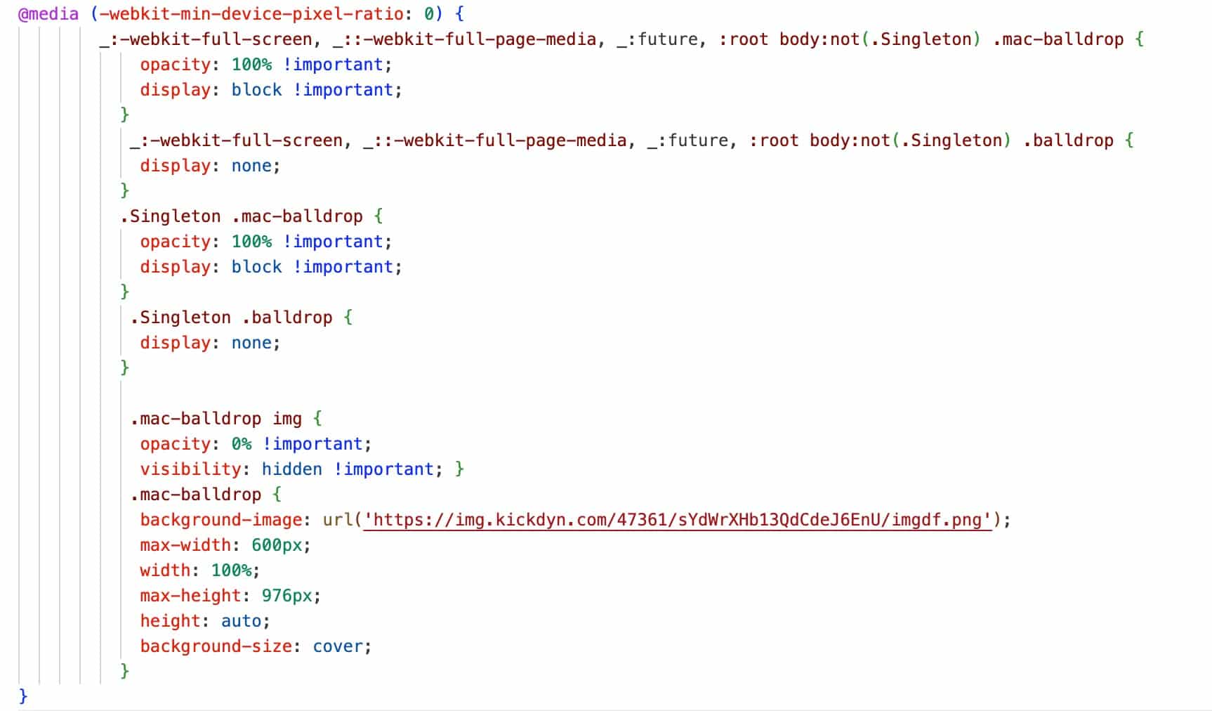 css files