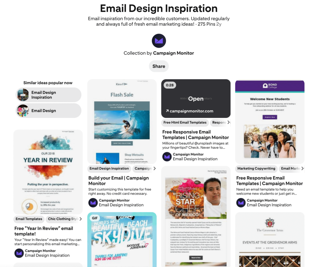 Campaign Monitor 1024x871 - Email inspiration: 16 Places to Look for Examples - Litmus