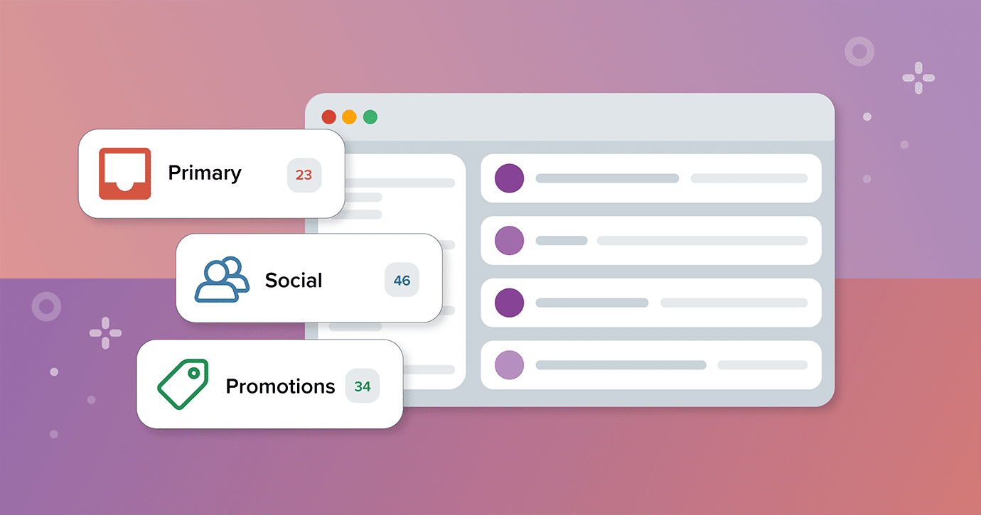 Illustration of Gmail Promotions Tab