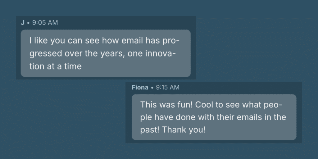 Two comments from Chad S. White's session during Litmus Live.