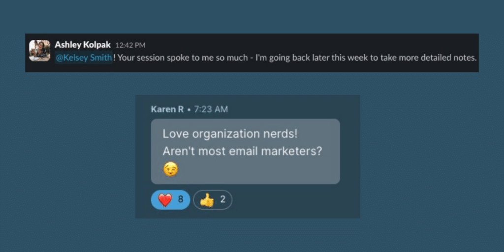 Two comments about the Navigating Email Audits Litmus Live session