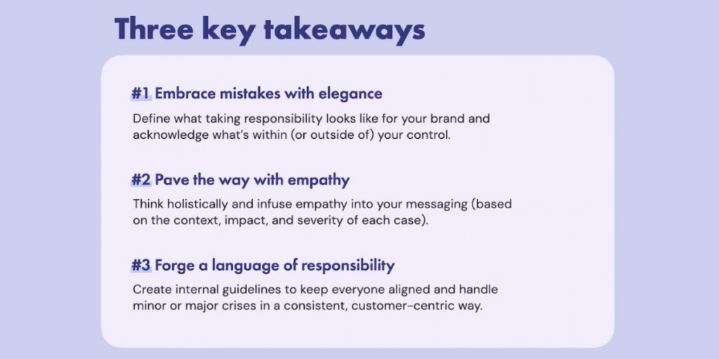 Three key takeaways from 'Beyond Oops and Sorry' session at Litmus Live