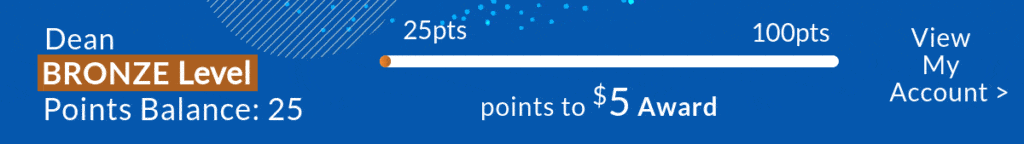 Vitamin Shoppe rewards points tracker