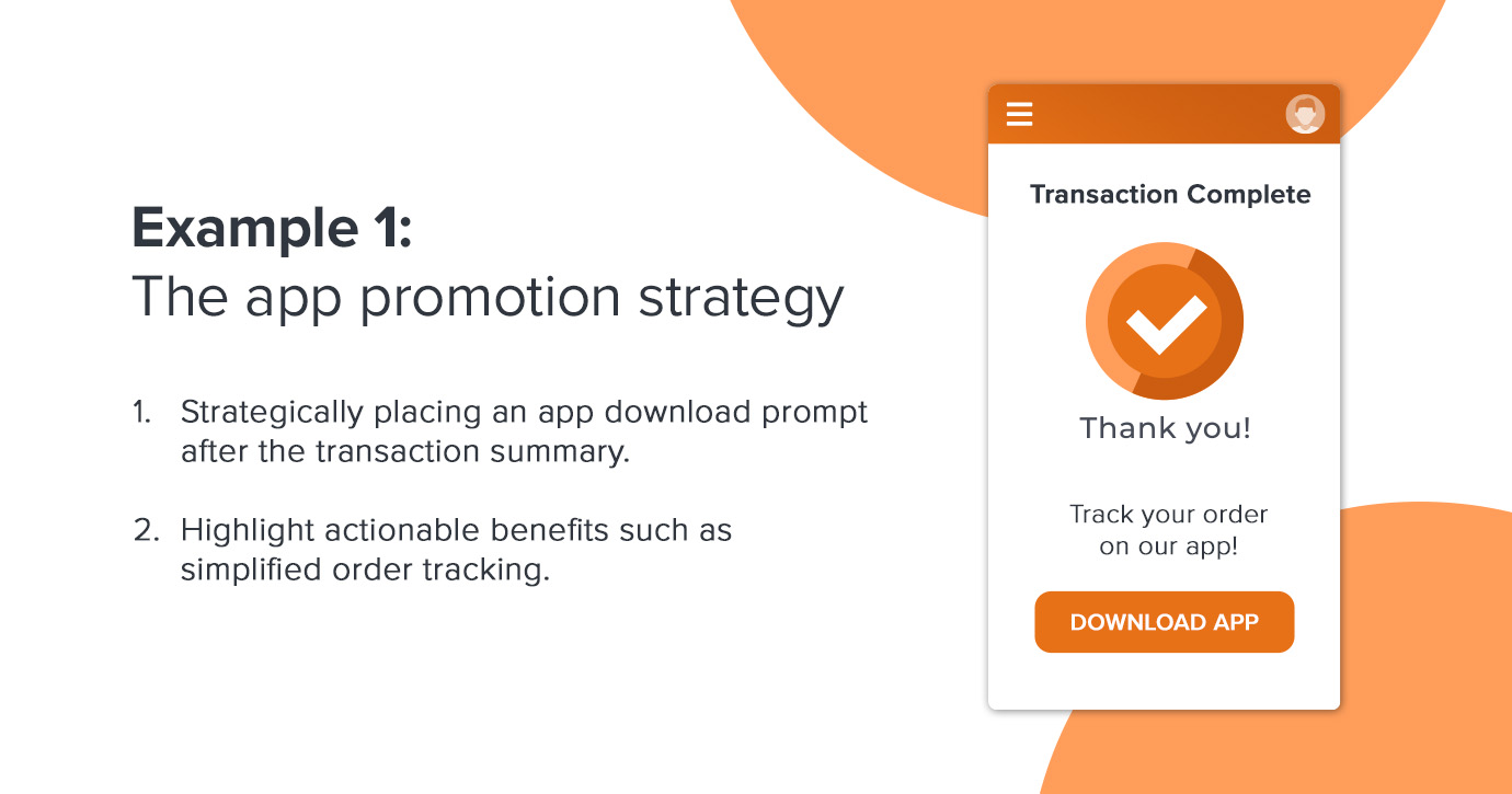 Example 1: The app promotion strategy