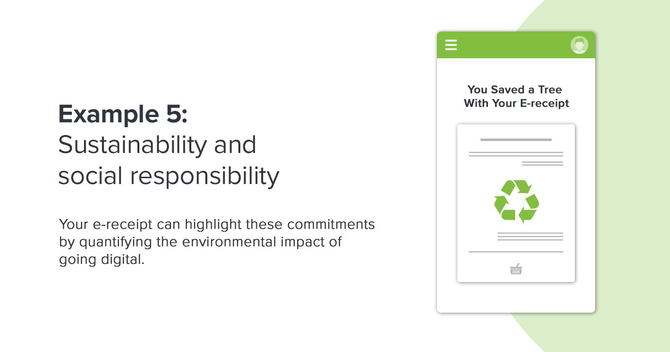 Example 5: Sustainability and social responsibility